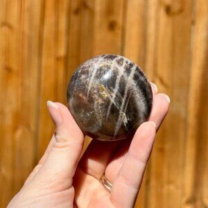 Rainbow Moonstone Palm Stone